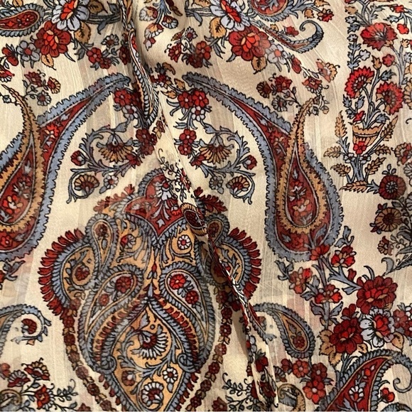 H&m paisley print sheer top - Picture 5 of 6